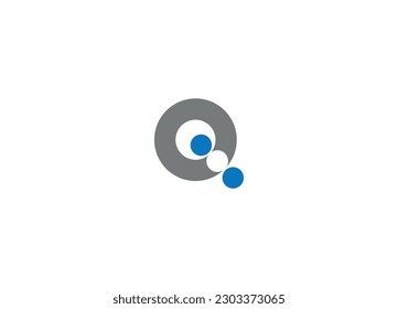 Q letter Logo Design with Creative Modern vector icon template