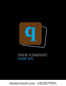 Q Letter Logo Design. Creative Initials Letter Concept. Q Icon Design
