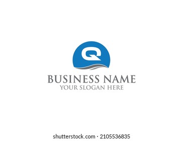 Q Letter Logo Design Template