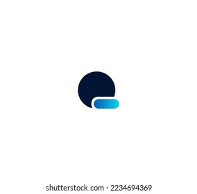 Elementos de plantilla de diseño de logotipo de letra Q. Logo de la letra digital abstracta moderna. Ilustración vectorial.