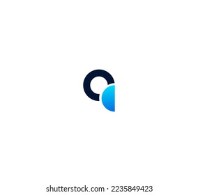 Q letter logo design template elements. Modern abstract digital alphabet letter logo. Vector illustration.