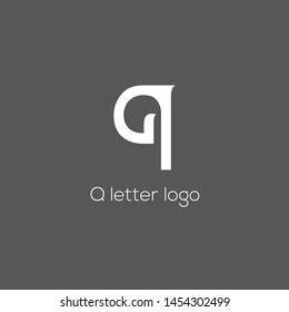 Q letter logo design vector template