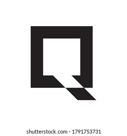 Q letter logo design vector