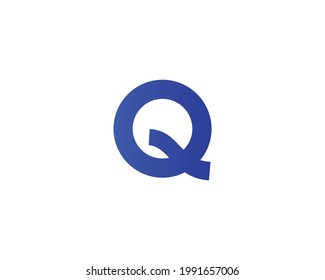 Q letter logo design vector template