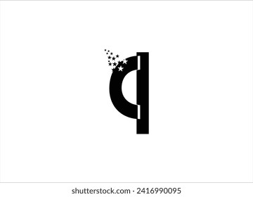 Q letter logo design vector illustration,