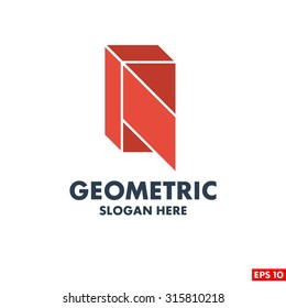 Q Letter Logo. Geometric triangle mosaic pattern element isolated on white. Universal business identity element. vector illustration