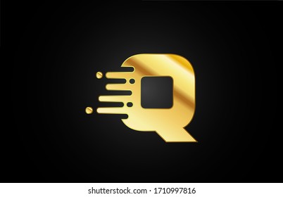 Q letter logo icon for company and business