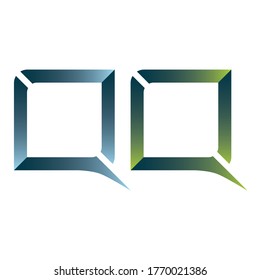 Logo de la letra Q. Logo de la letra Q. Q Logos. Plantilla de símbolo del icono del vector de diseño del logotipo Q