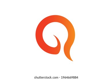 Q - Q letter logo - modern