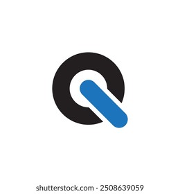 Logotipo da letra Q, logotipo do monograma Q