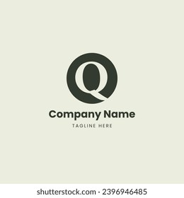  Q Letter Logo, Q Letter Monogram, Q Initials Letter,
