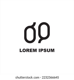 Q Letter Logo Simple Design Emblem Icon Brand Branding Logo Abstract Unique Shape