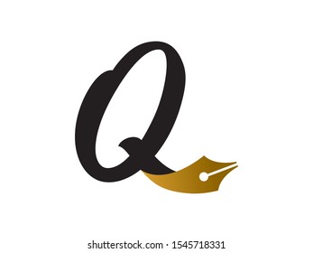 Q Letter logo or symbol template design