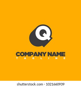 Q LETTER LOGO TEMPLATE