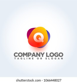 Q LETTER LOGO TEMPLATE