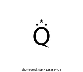 Q letter logo template