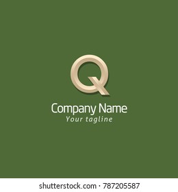Q LETTER LOGO TEMPLATE