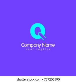 Q LETTER LOGO TEMPLATE