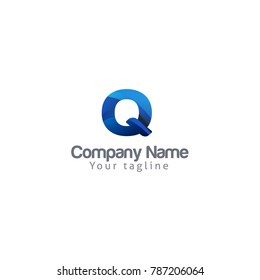 Q LETTER LOGO TEMPLATE