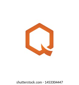 Q letter logo template vector icon 