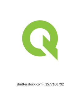 Q letter logo template vector icon design