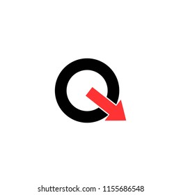 q letter logo vector