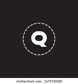 Q letter logo vector design