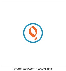 Q letter logo vector design on white color background. q icon
