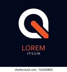 Q Letter Logo. Vector Icon