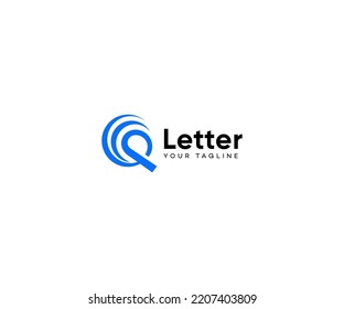 Q Letter Logo Vector Template Abstract Monogram Symbol