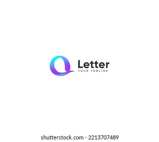 Q Letter Logo Vector Template Abstract Monogram Symbol
