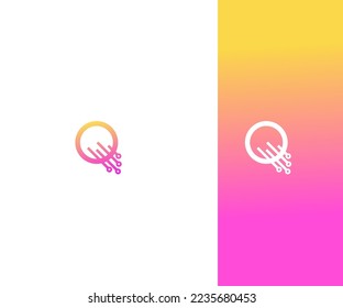 Q Letter Logo Vector Template Abstract Monogram Symbol. Usable for Business sport, technology, fashion, digital And future creative logo