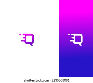 Q Letter Logo Vector Template Abstract Monogram Symbol. Usable for Business sport, technology, fashion, digital And future creative logo