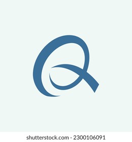 Q letter logo vector template brand nature sun typography marketing