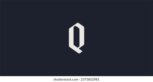 Q Letter Logo Vector Template Abstract Monogram Symbol . Q Letter Usable for Best modern, business, company, corporate, premium, sport, technology And future creative logo