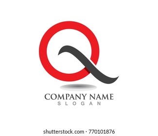 Q Letter Logos  Template Vector