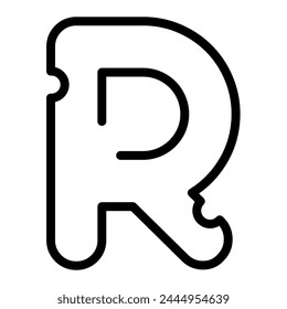 Q letter typeface, vector Mice cheese uppercase font.