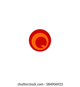 q letter vector logo