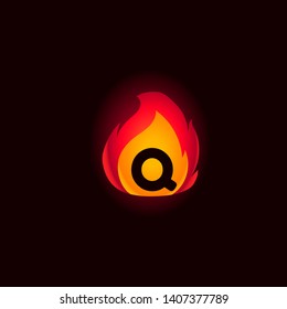 Q LETTER VECTOR LOGO APHABET ICON