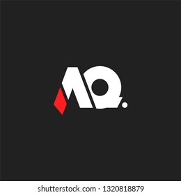 A Q letters Joint logo icon vector template.

