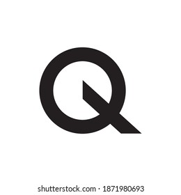 Q logo abstract symbol vector