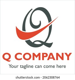 Q-Logo-Design auf Gemeinschafts- und gemeinnützigen Themen