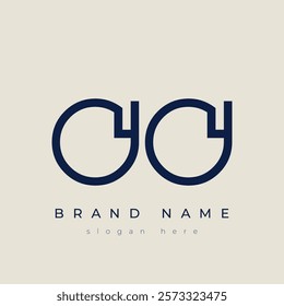 Q and Q logo design. QQ abstract Letters Logo Monogram. This logo design is the process of creating a visual symbol that represents a brand, company, or individual.