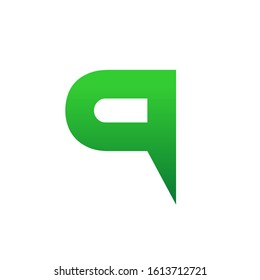 q logo design simple modern template