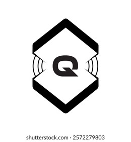 Q logo design, Q simple and modern logo. Q luxurious alphabet design home and city style logo design
