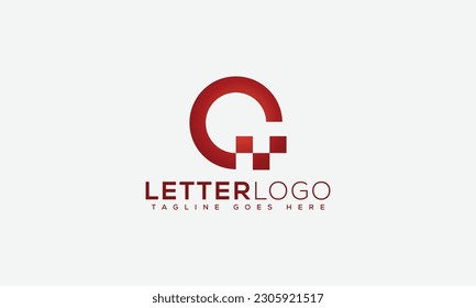Q logo Design Template Vector Graphic Branding Element.