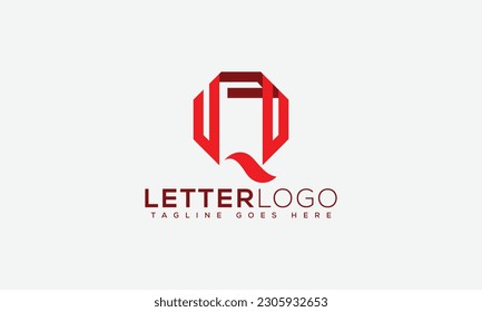 Q logo Design Template Vector Graphic Branding Element.