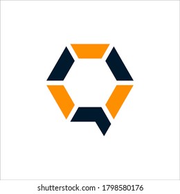 Q Logo-Design-Vektorsymbol 