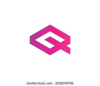 Q logo design vector template