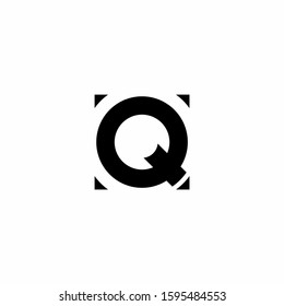 Q logo icon design template elements